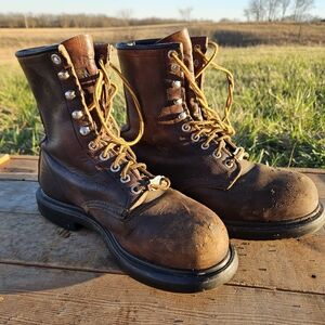 Vintage Red Wing Brown Leather Made USA #2233 Sz 6 BOOT